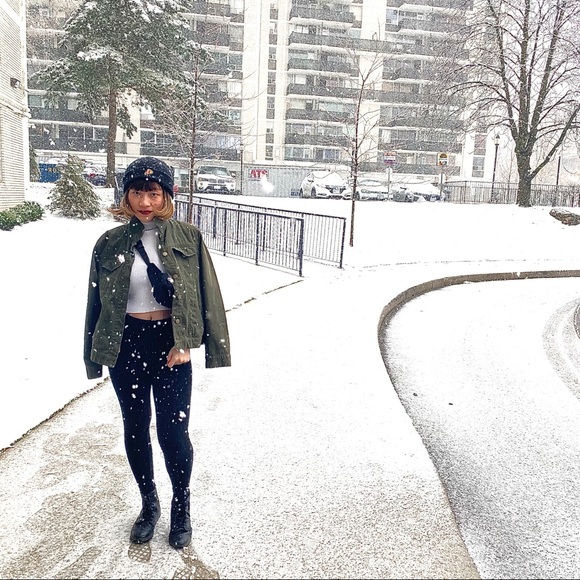 Olive green jacket - Picture 4 of 4